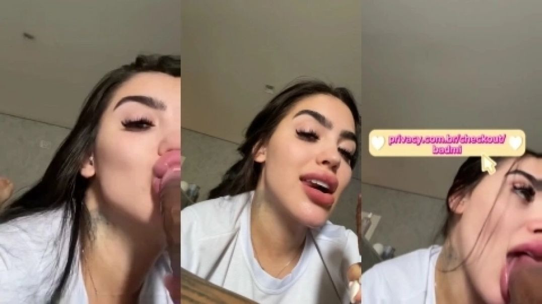 ⁣Mc Mirela famosinha caiu na net fazendo sexo oral